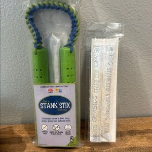 Stank Stix ~ Shoe / Skates / Gloves & More Sports Deodorizer w/Replacement Pack